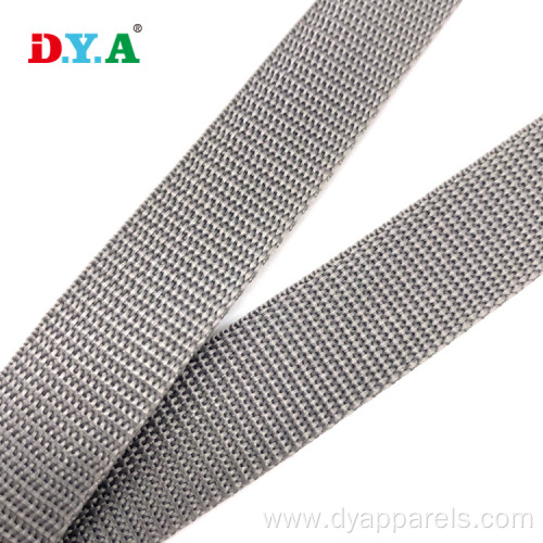 Cheap Price 25mm Gray Polypropylene Webbing PP Belt